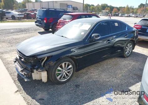 2014 Infiniti Q50 from USA, damaged, VIN JN1BV7AP7EM682800